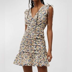 Veronica Beard
Jackson Floral Ruched Mini Dress